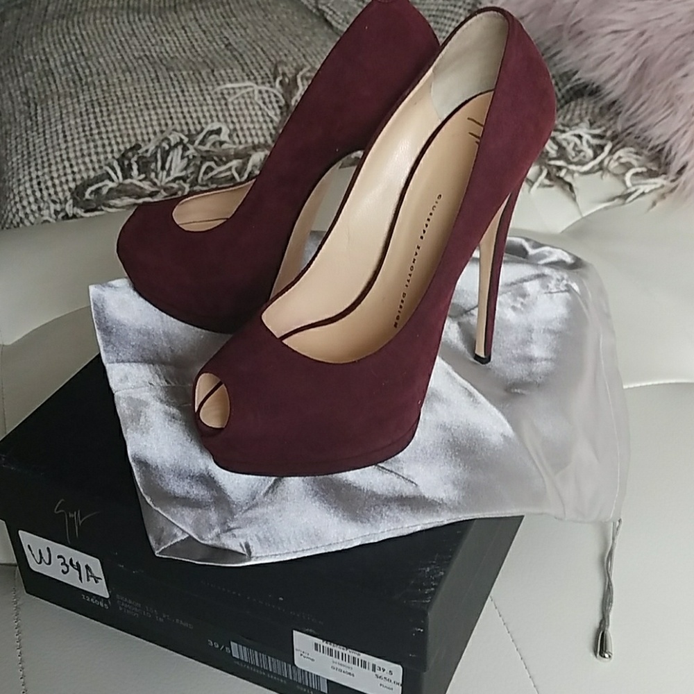 Giuseppe Zanotti Sharon peep toe pump